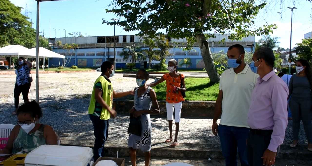 Camacã: Prefeitura avança na 18ª remessa de vacinas em idosos de 60 anos acima